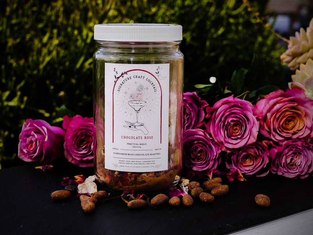 Cardamom Rose Chocolate Martini Craft Cocktail Kit