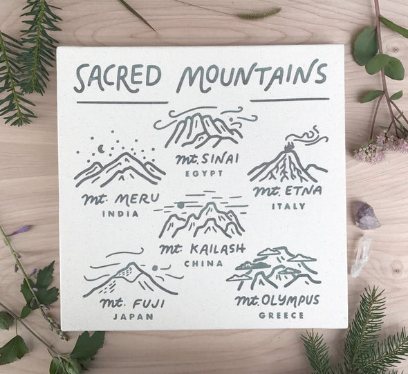 Sacred Mountains Canvas