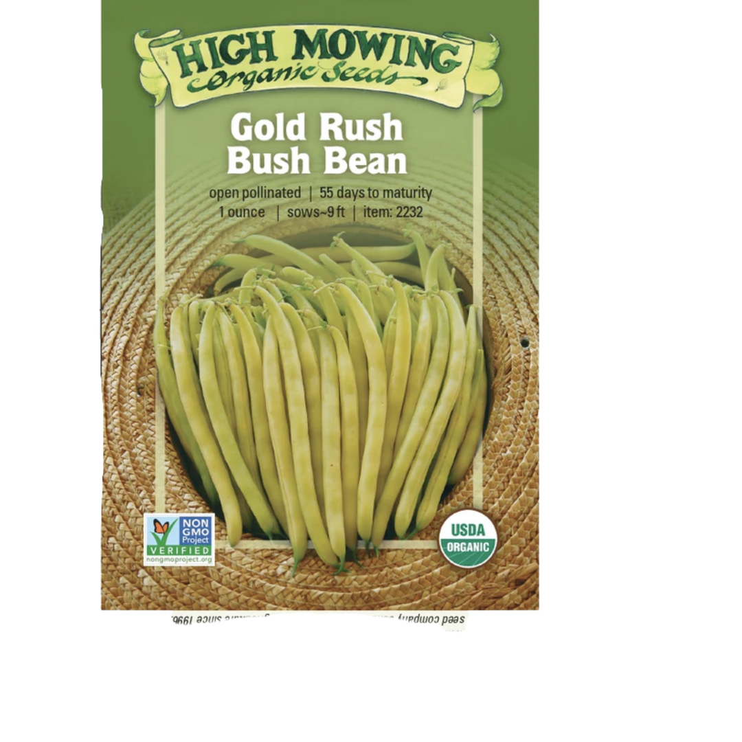 Gold Rush Yellow Wax Bean: 1 ounce