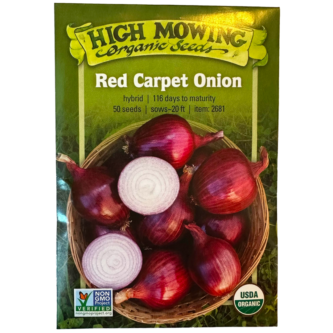 Red Carpet Onion: 50 Seeds