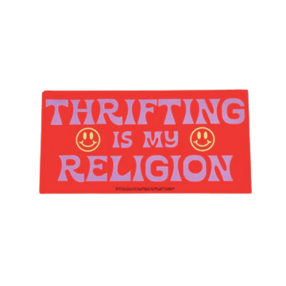 Thrifting is my Religion