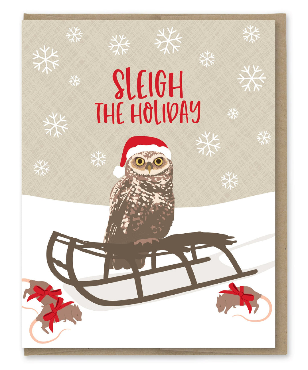 Sleigh the Holiday Owl Card Boxed Set