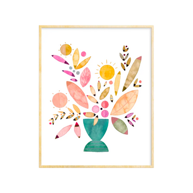 Floral Cosmos #2 Art Print 8x10
