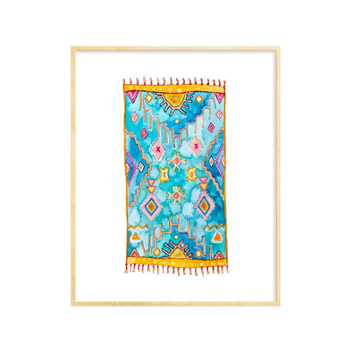 Rug #17 Art Print 8x10