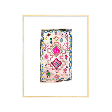 Rug #9 Art Print 5x7