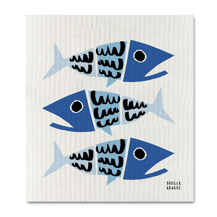 Fish Sponge Cloth
