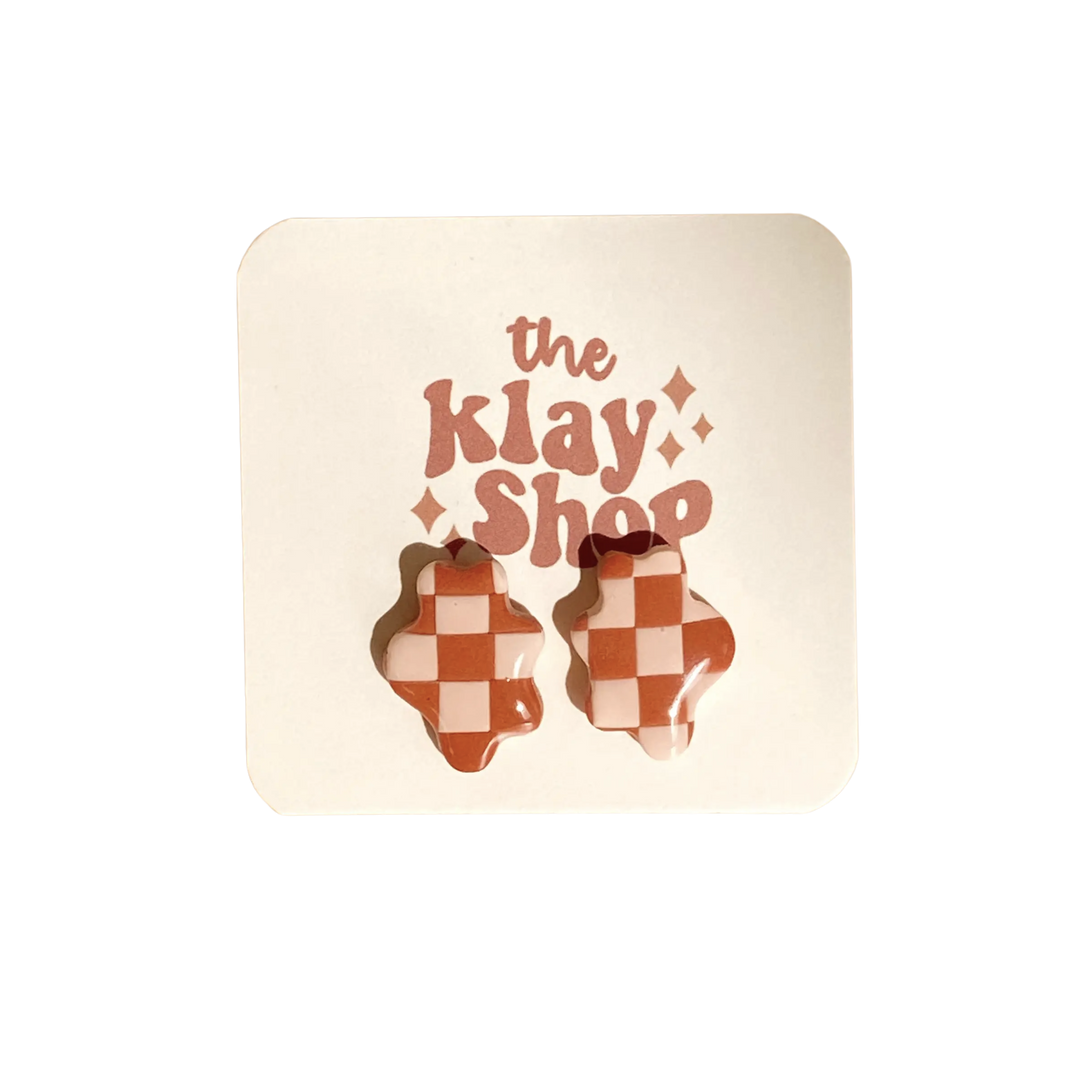 Wobbly Stud Earrings
