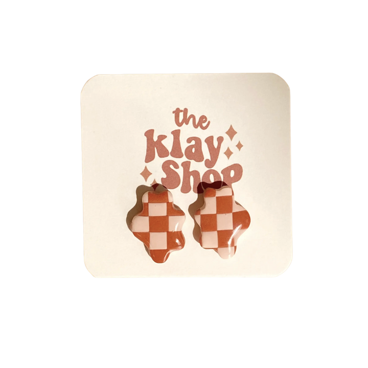 Wobbly Stud Earrings