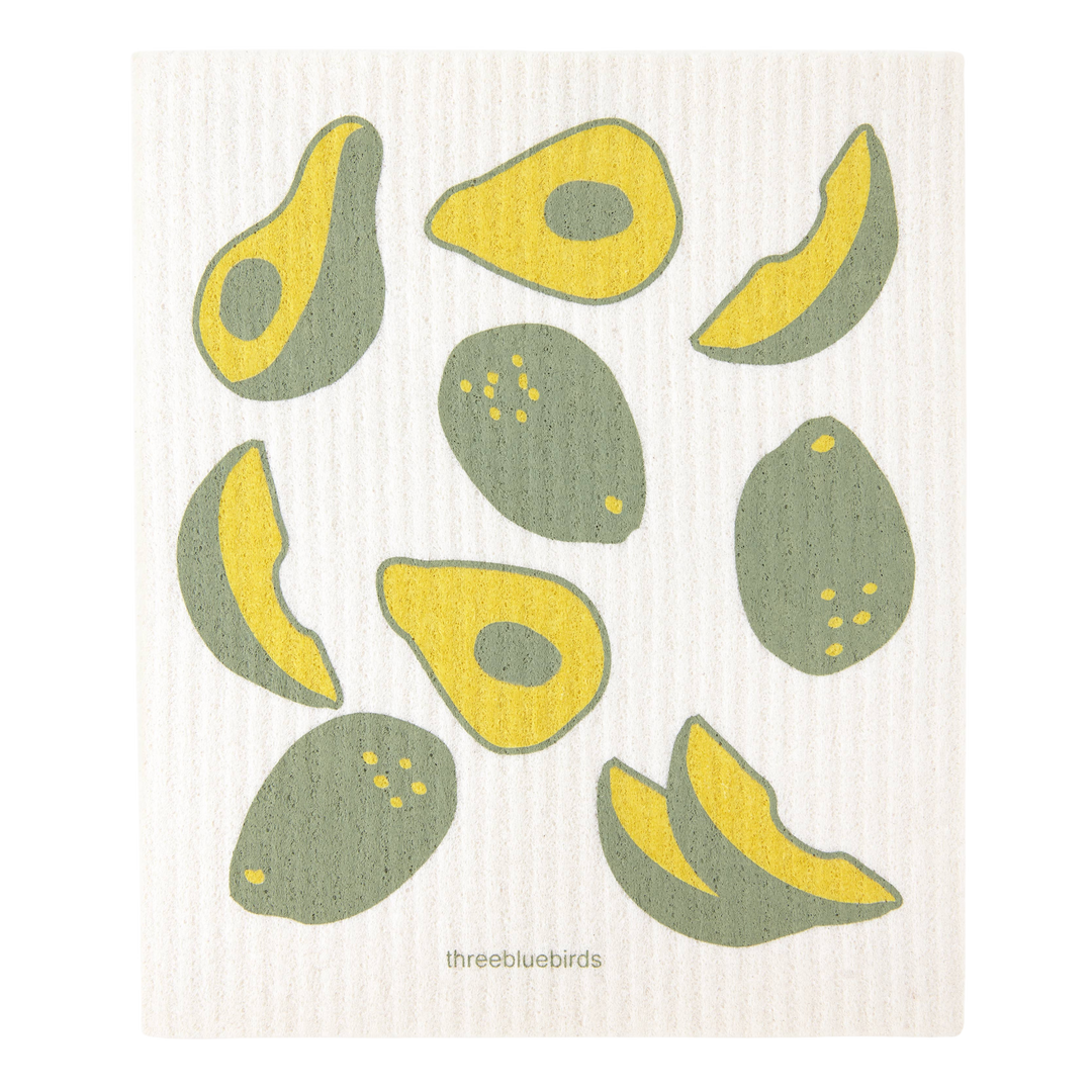 Avocados Swedish Dishcloth