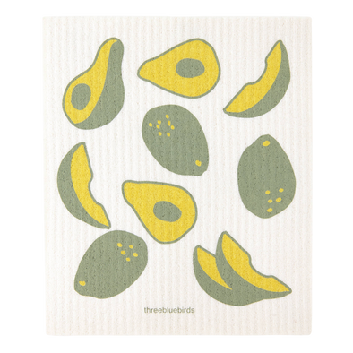 Avocados Swedish Dishcloth