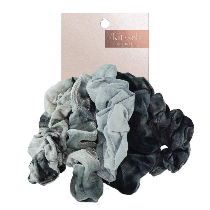 Tie Dye Scrunchies - Slate