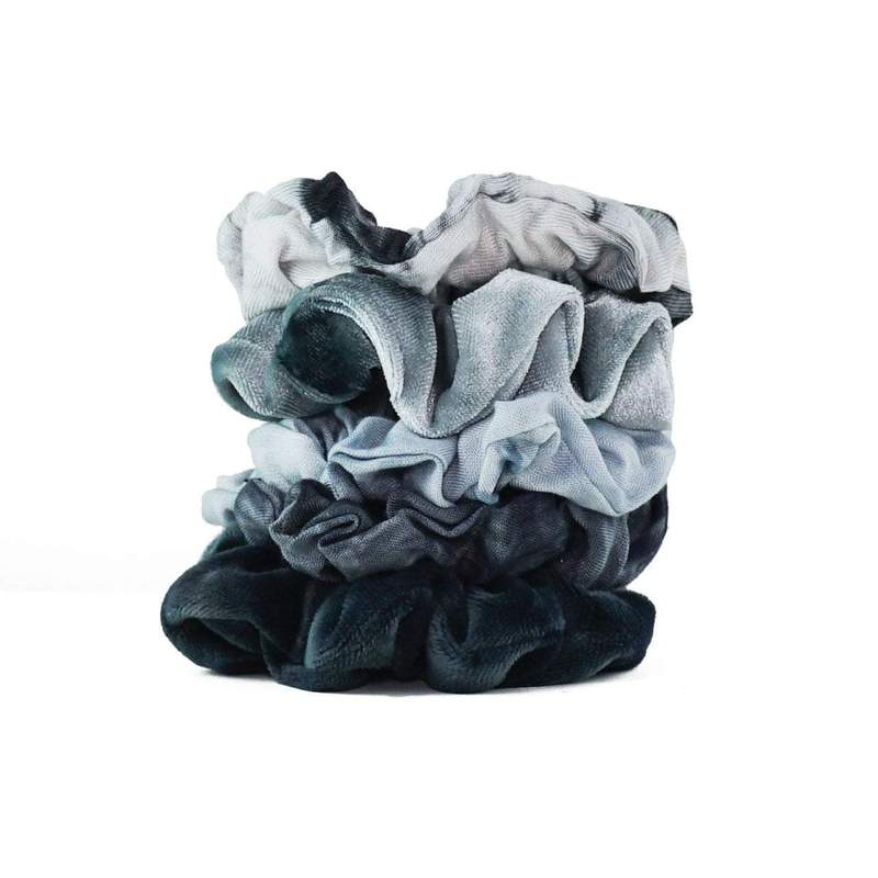Tie Dye Scrunchies - Slate