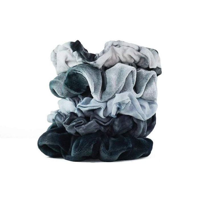 Tie Dye Scrunchies - Slate