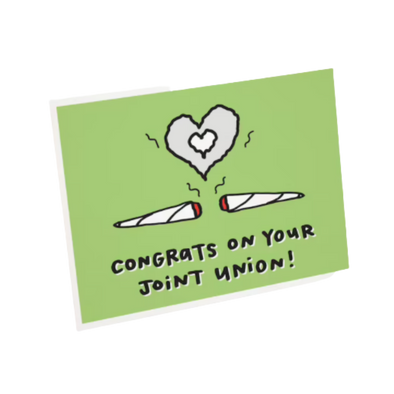 Congrats On Your Joint Union! Greeting Card