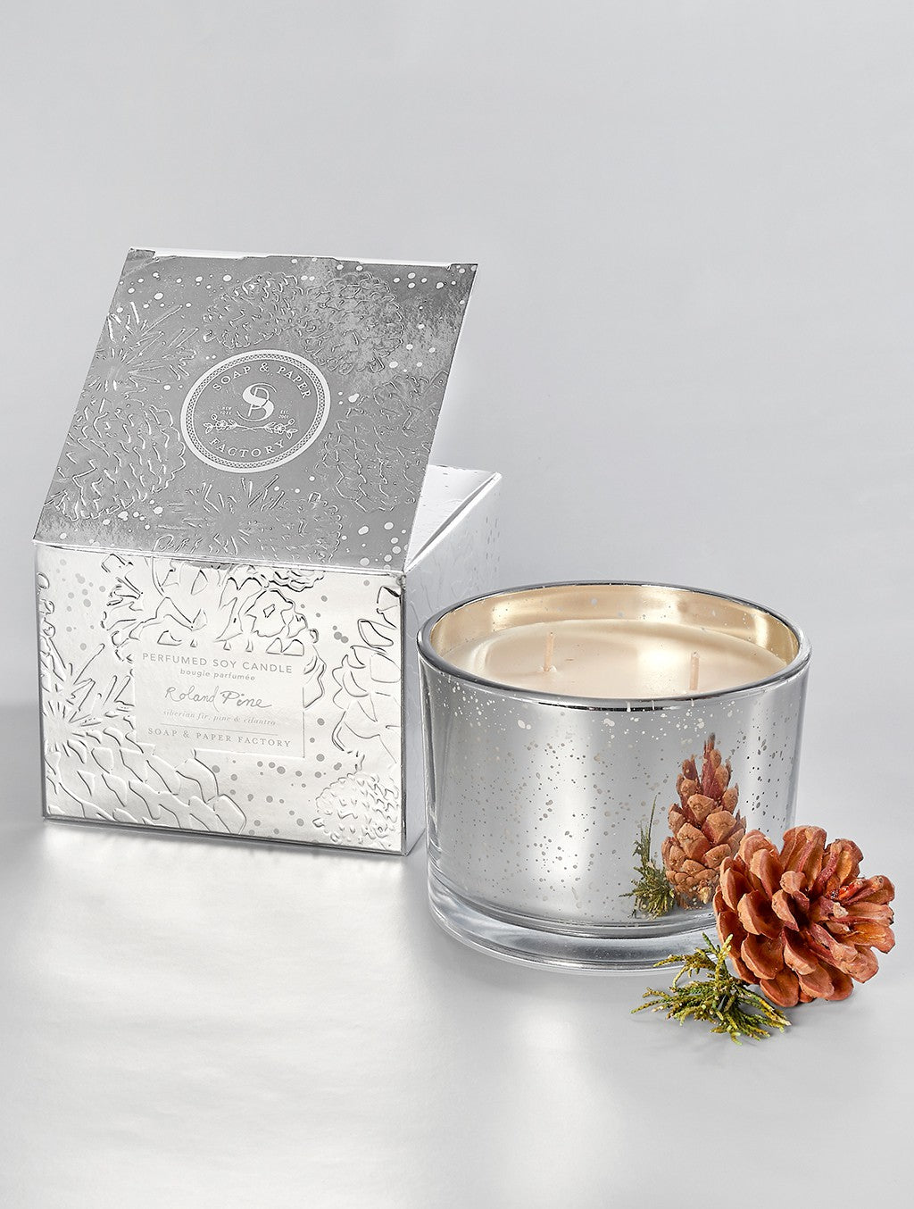 Roland Pine Lumiere Two Wick Soy Candle