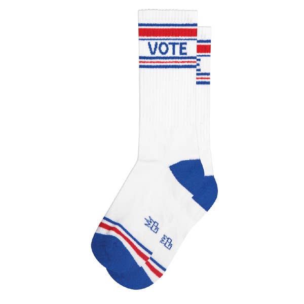 Vote Ribbed Gym Socks