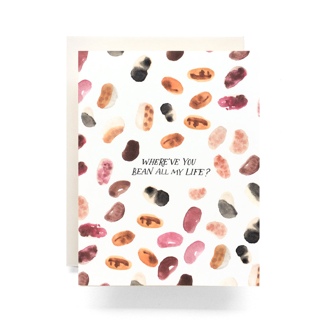 Where Have You Bean? Greeting Card