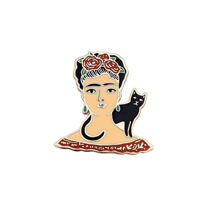 Frida Kahlo Enamel Pin