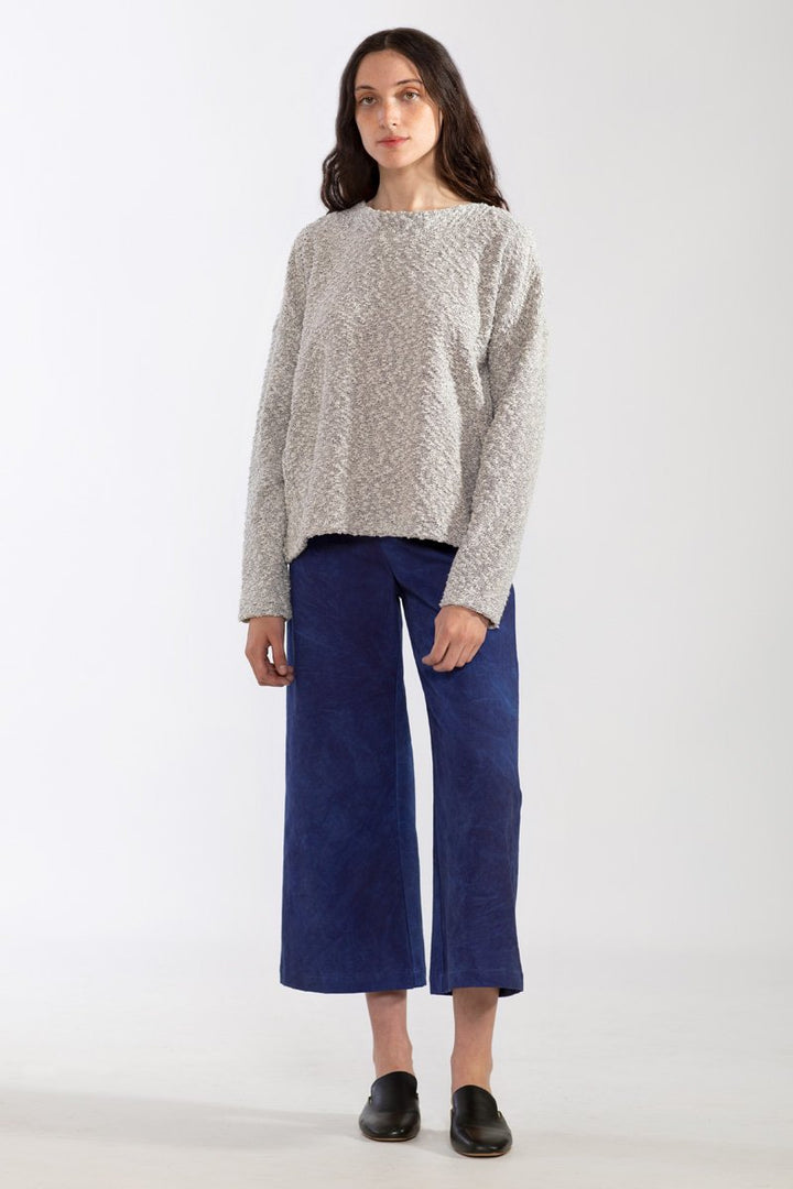 Pebble Knit Sweatshirt